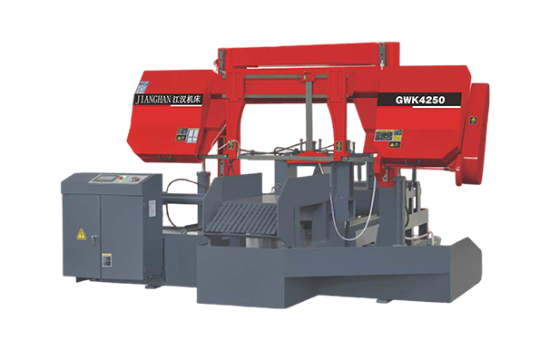 麻涌镇GWK4250数控双柱龙门卧式带锯床