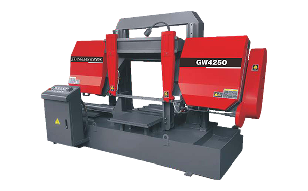 麻涌镇GW4250双柱龙门卧式带锯床