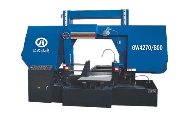 麻涌镇GW4270/800双柱龙门卧式带锯床